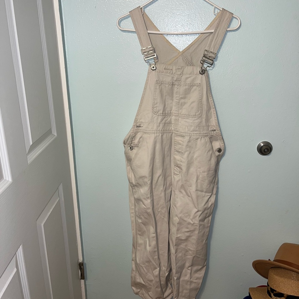 vintage gap cargo overalls